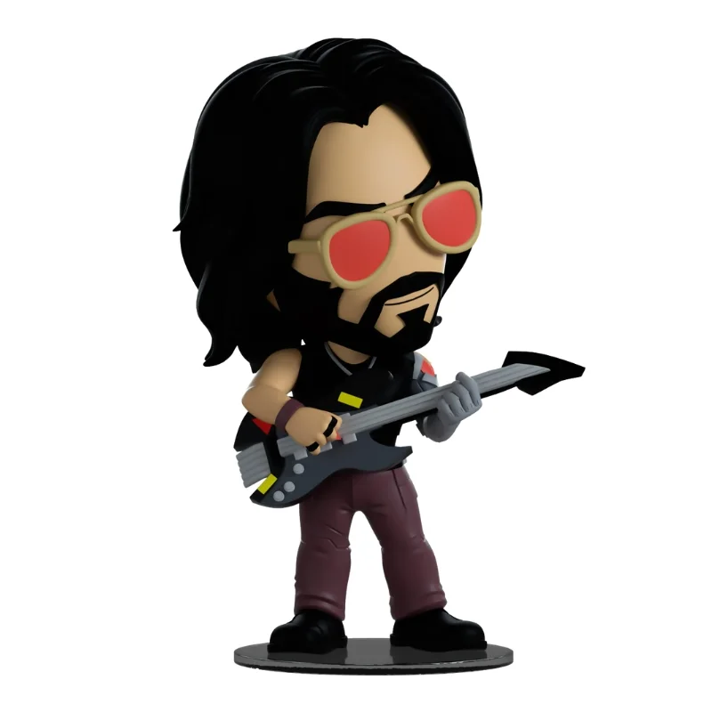 Youtooz Johnny Silverhand 0 Cyberpunk fuera de su caja con vista frontal de la tienda de figuras coleccionables online spain dreamspop