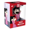 Youtooz Lucy 1 Peanuts en caja original, vista lateral