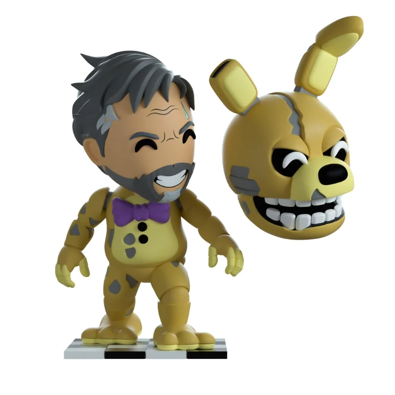 Youtooz Yellow Rabbit 48 Five Nights at Freddy's fuera de su caja con vista frontal de la tienda de figuras coleccionables online spain dreamspop