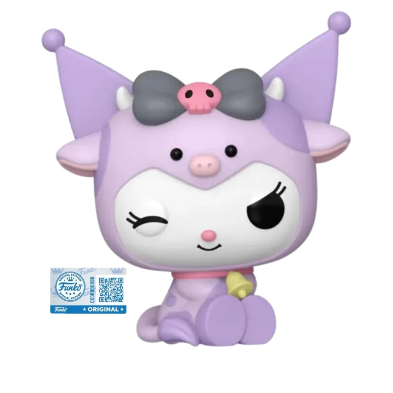 Funko Pop Kuromi 138 SE Sanrio fuera de su caja con vista frontal de la tienda de figuras coleccionables online spain dreamspop especializada en funko pop y youtooz