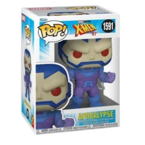 Funko Pop Apocalypse 1591 X-Men en su caja con vista lateral de la tienda de figuras coleccionables online spain dreampsop especializada en funko pop y youtooz