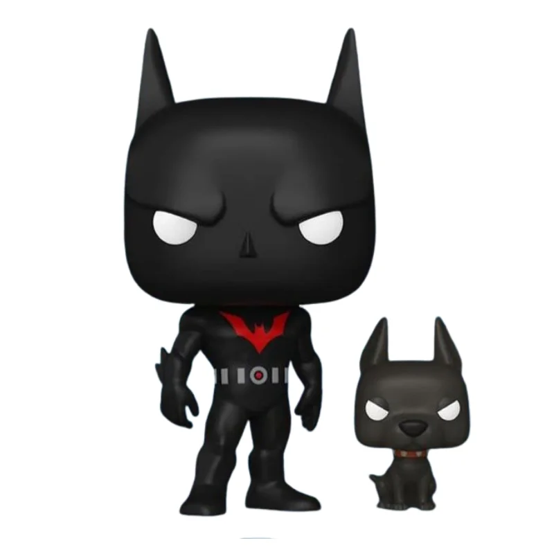 Funko Pop Batman with Ace 627 DC Comics fuera de su caja con vista frontal de la tienda de figuras coleccionables online spain dreampop especializada en funkos y youtooz