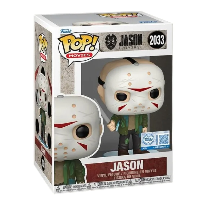 Funko Pop Jason 2033 SE en su caja con vista lateral de la tienda de figuras coleccionables online spain dreampsop especializada en funko pop y youtooz