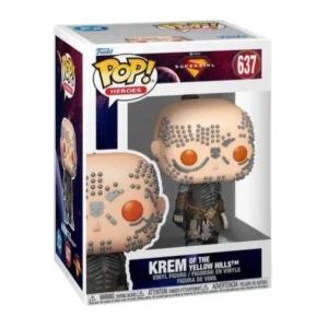 Funko Pop Krem 637 Supergirl en su caja con vista lateral de la tienda de figuras coleccionables online spain dreampsop especializada en funko pop y youtooz