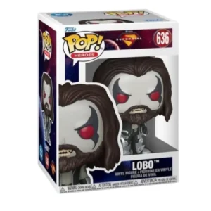 Funko Pop Lobo 636 Supergirl en su caja con vista lateral de la tienda de figuras coleccionables online spain dreampsop especializada en funko pop y youtooz