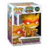Funko Pop Michelangelo X King Ghidorah 2344 Ninja Turtles X Godzilla en caja original, vista lateral