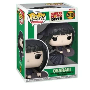 Funko Pop Osaragi 2419 Sakamoto Days en su caja con vista lateral de la tienda de figuras coleccionables online spain dreampsop especializada en funko pop y youtooz