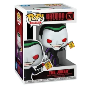 Funko Pop The Joker 628 DC Comics en su caja con vista lateral de la tienda de figuras coleccionables online spain dreampsop especializada en funko pop y youtooz