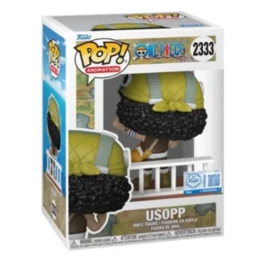 Funko Pop Usopp 2333 SE One Piece en su caja con vista lateral de la tienda de figuras coleccionables online spain dreampsop especializada en funko pop y youtooz