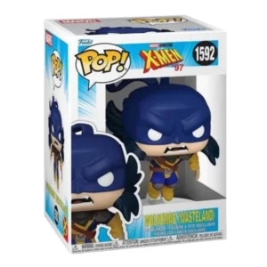 Funko Pop Wolverine 1592 X-Men en su caja con vista lateral de la tienda de figuras coleccionables online spain dreampsop especializada en funko pop y youtooz