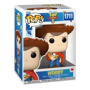 Funko Pop Woody 1711 Toy Story 5 en su caja con vista lateral de la tienda de figuras coleccionables online spain dreampsop especializada en funko pop y youtooz