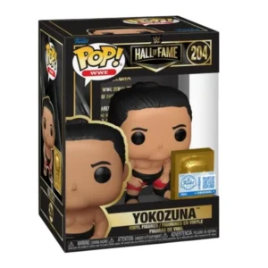Funko Pop Yokozuna 204 SE WWE en su caja con vista lateral de la tienda de figuras coleccionables online spain dreampsop especializada en funko pop y youtooz