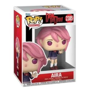 Funko Pop Aira 2385 DanDaDan en su caja con vista lateral de la tienda de figuras coleccionables online spain dreampsop especializada en funko pop y youtooz