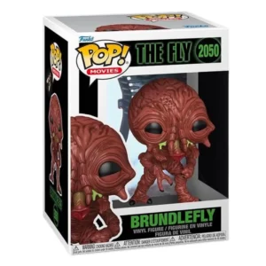 Funko Pop Brundlefly 2050 The Fly en su caja con vista lateral de la tienda de figuras coleccionables online spain dreampsop especializada en funko pop y youtooz
