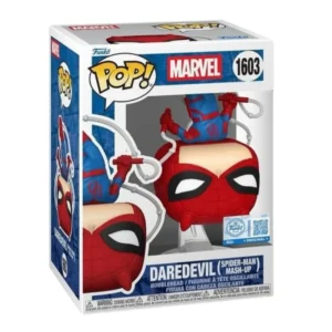 Funko Pop Daredevil 1603 SE Marvel en su caja con vista lateral de la tienda de figuras coleccionables online spain dreampsop especializada en funko pop y youtooz