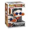 Funko Pop Dr. Eggman As Skeleton 1279 Sonic en caja original, vista lateral