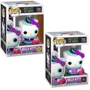 Funko Pop Hello Kitty 155 GITD Bundle Hello Kitty en sus cajas con vista lateral de la tienda de figuras coleccionables online spain dreampsop especializada en funko pop y youtooz