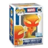 Funko Pop Human Torch SE 1606 Marvel en caja original, vista lateral
