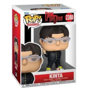 Funko Pop Kinta 2388 DanDaDan en su caja con vista lateral de la tienda de figuras coleccionables online spain dreampsop especializada en funko pop y youtooz