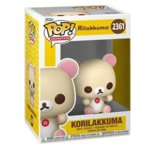 Funko Pop Korilakkuma 2361 Rilakkuma en su caja con vista lateral de la tienda de figuras coleccionables online spain dreampsop especializada en funko pop y youtooz