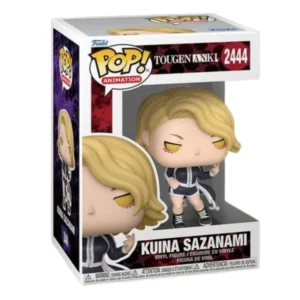 Funko Pop Kuina Sazanami 2444 Tougen Anki en su caja con vista lateral de la tienda de figuras coleccionables online spain dreampsop especializada en funko pop y youtooz