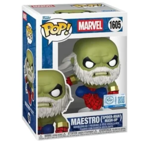 Funko Pop Maestro 1605 SE Marvel en su caja con vista lateral de la tienda de figuras coleccionables online spain dreampsop especializada en funko pop y youtooz