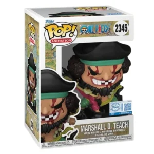 Funko Pop Marshall D. Teach 2345 SE One Piece en su caja con vista lateral de la tienda de figuras coleccionables online spain dreampsop especializada en funko pop y youtooz