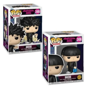 Funko Pop Mob 2406 Bundle Mob Psycho 100 en sus cajas con vista lateral de la tienda de figuras coleccionables online spain dreampsop especializada en funko pop y youtooz
