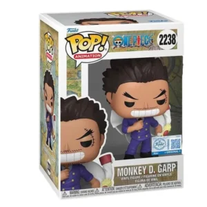 Funko Pop Monkey D. Garp 2238 SE One Piece en su caja con vista lateral de la tienda de figuras coleccionables online spain dreampsop especializada en funko pop y youtooz