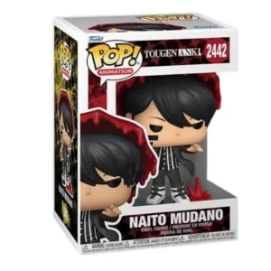 Funko Pop Naito Mudano 2442 Tougen Anki en su caja con vista lateral de la tienda de figuras coleccionables online spain dreampsop especializada en funko pop y youtooz