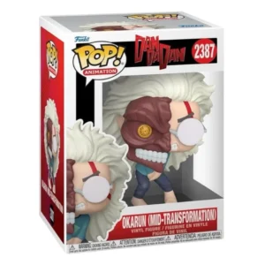 Funko Pop Okarun 2387 DanDaDan en su caja con vista lateral de la tienda de figuras coleccionables online spain dreampsop especializada en funko pop y youtooz