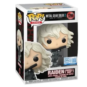 Funko Pop Raiden 1299 SE Metal Gear Solid en su caja con vista lateral de la tienda de figuras coleccionables online spain dreampsop especializada en funko pop y youtooz