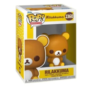 Funko Pop Rilakkuma 2360 Rilakkuma en su caja con vista lateral de la tienda de figuras coleccionables online spain dreampsop especializada en funko pop y youtooz