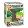 Funko Pop Roronoa Zoro 2391 SE Premium One Piece en caja original, vista lateral