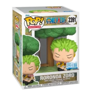 Funko Pop Roronoa Zoro 2391 SE Premium One Piece en su caja con vista lateral de la tienda de figuras coleccionables online spain dreampsop especializada en funko pop y youtooz
