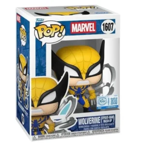 Funko Pop Wolverine 1607 SE Marvel en su caja con vista lateral de la tienda de figuras coleccionables online spain dreampsop especializada en funko pop y youtooz