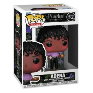 Funko Pop Adena 52 Powerless en su caja con vista lateral de la tienda de figuras coleccionables online spain dreamspop especializada en funko pop y youtooz