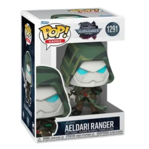 Funko Pop Aeldari Ranger 1291 Warhammer 40k en su caja con vista lateral de la tienda de figuras coleccionables online spain dreamspop especializada en funko pop y youtooz