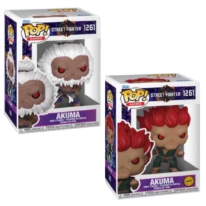 Funko Pop Akuma 1261 Bundle Street Fighter en sus cajas con vista lateral de la tienda de figuras coleccionables online spain dreampsop especializada en funko pop y youtooz