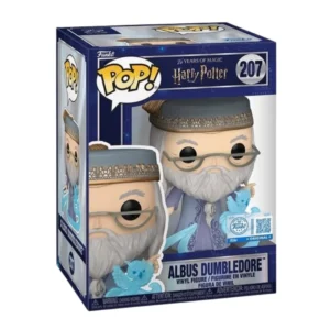 Funko Pop Albus Dumbledore 207 SE Harry Potter en su caja con vista lateral de la tienda de figuras coleccionables online spain dreampsop especializada en funko pop y youtooz
