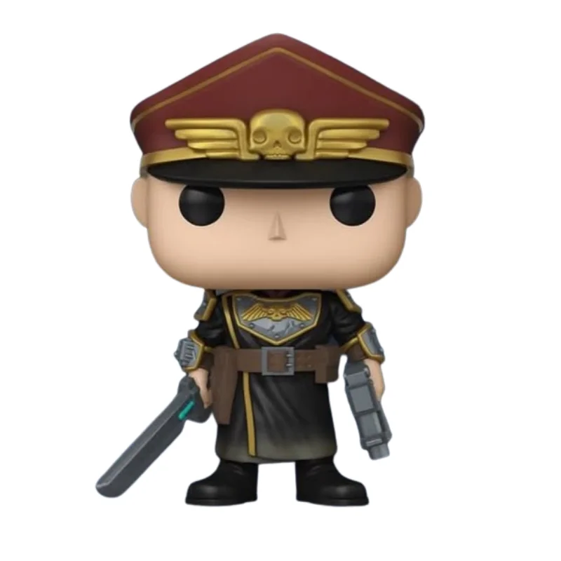 Funko Pop Astra Militarum Commisar 1289 Warhammer 40k fuera de caja con vista frontal de la tienda de figuras coleccionables online spain dreamspop especializada en funko pop y youtooz