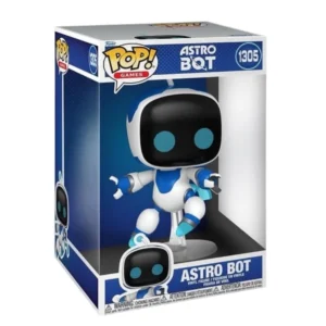 Funko Pop Astro Bot 1305 Jumbo en su caja con vista lateral de la tienda de figuras coleccionables online spain dreampsop especializada en funko pop y youtooz