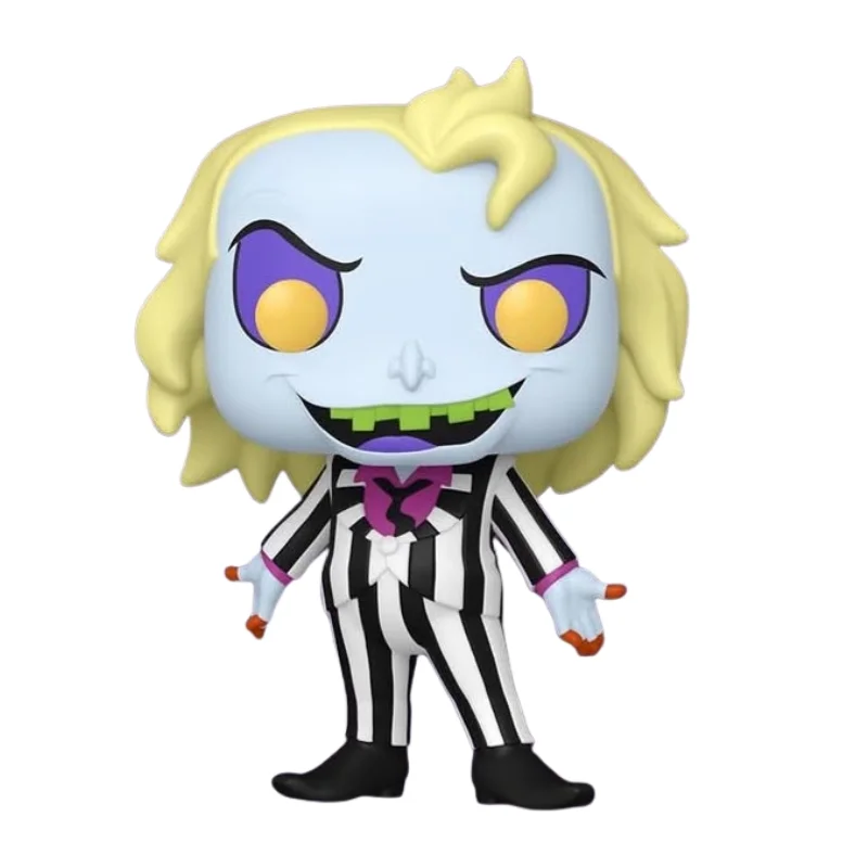 Funko Pop Beetlejuice 2424 fuera de caja con vista frontal de la tienda de figuras coleccionables online spain dreamspop especializada en funko pop y youtooz