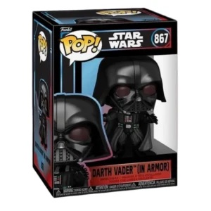 Funko Pop Darth Vader (In Armor) 867 Star Wars en su caja con vista lateral de la tienda de figuras coleccionables online spain dreamspop especializada en funko pop y youtooz