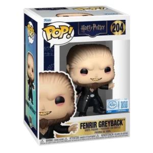 Funko Pop Fenrir Greyback 204 SE Harry Potter en su caja con vista lateral de la tienda de figuras coleccionables online spain dreampsop especializada en funko pop y youtooz