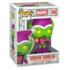 Funko Pop Green Goblin 1620 Marvel en caja original, vista lateral