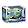 Funko Pop Grogu 841 Star Wars en caja original, vista lateral
