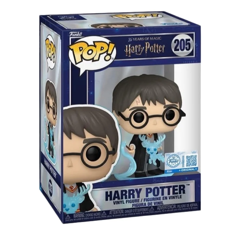 Funko Pop Harry Potter 205 SE en su caja con vista lateral de la tienda de figuras coleccionables online spain dreampsop especializada en funko pop y youtooz