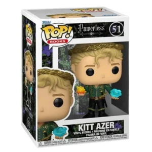 Funko Pop Kitt Azer 51 Powerless en su caja con vista lateral de la tienda de figuras coleccionables online spain dreamspop especializada en funko pop y youtooz