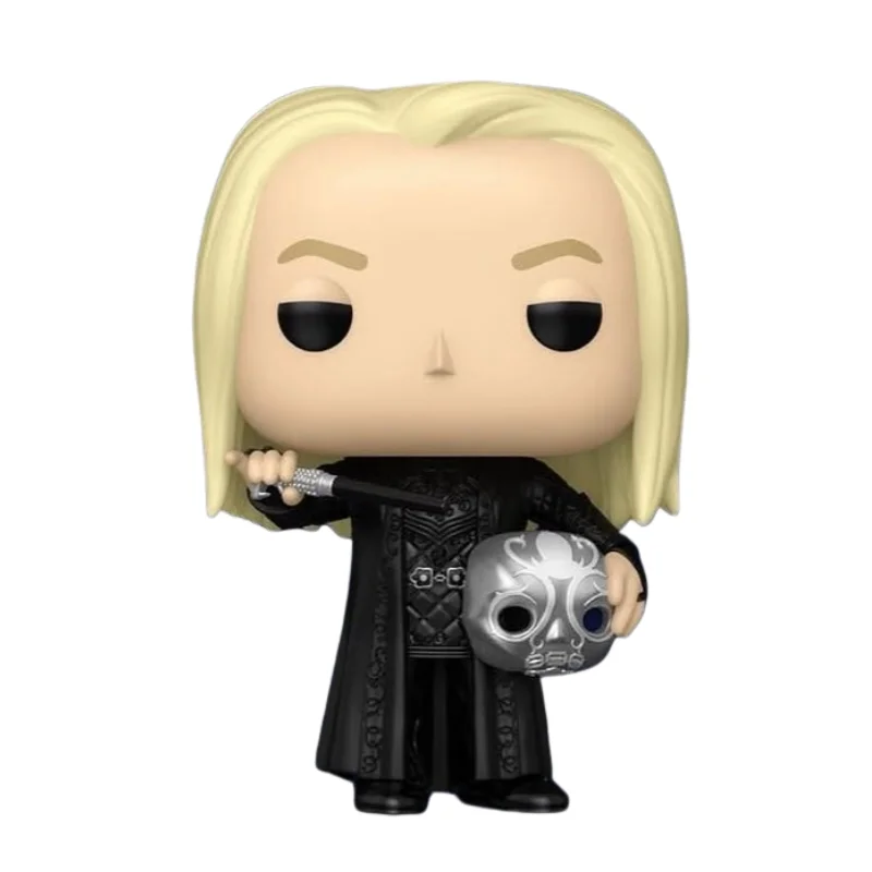 Funko Pop Lucius Malfoy 208 Harry Potter fuera de caja con vista frontal de la tienda de figuras coleccionables online spain dreampsop especializada en funko pop y youtooz